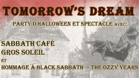 Les Productions Sb Présente Tomorrows Dream A Halloween Party Et