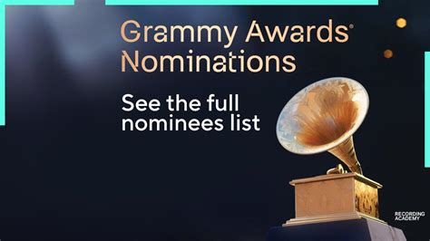 2025 Grammys See The Official Full Nominations List