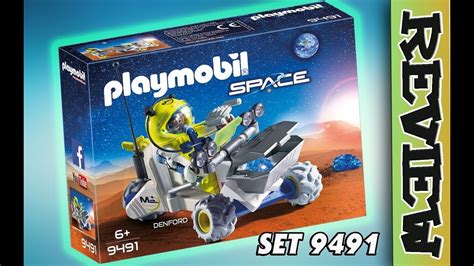 Playmobil Space Trike Mit Astronaut Rasen Ber Den Mars Youtube