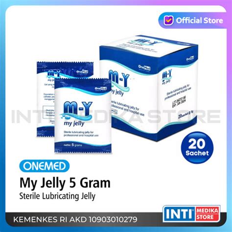 Jual Onemed Lubricating My Jelly Gr Box Lubricant Gel Pelumas