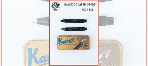 Набор Kaweco ручка шарик. и карандаш мех.в футляре купить в Санкт ...