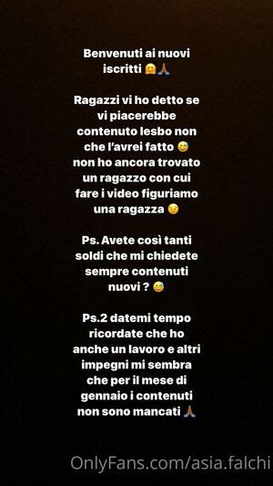 Asia Falchi Leaked Nude Photos And Videos