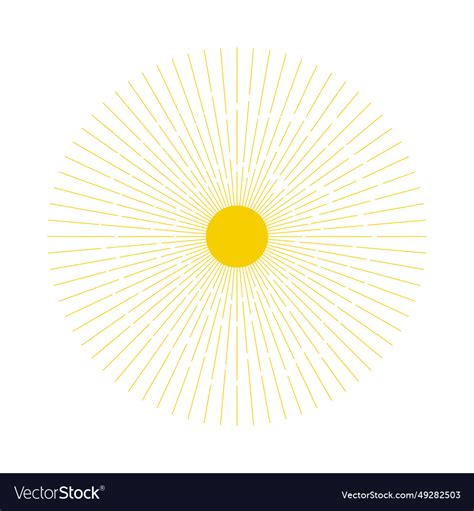 Sunburst Royalty Free Vector Image Vectorstock