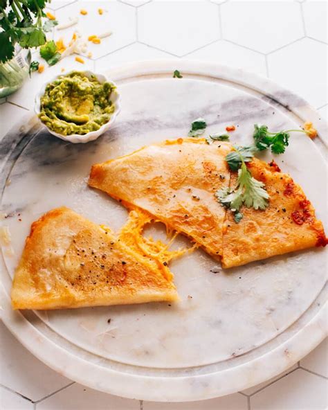 The Perfect Cheese Quesadilla | Foodess