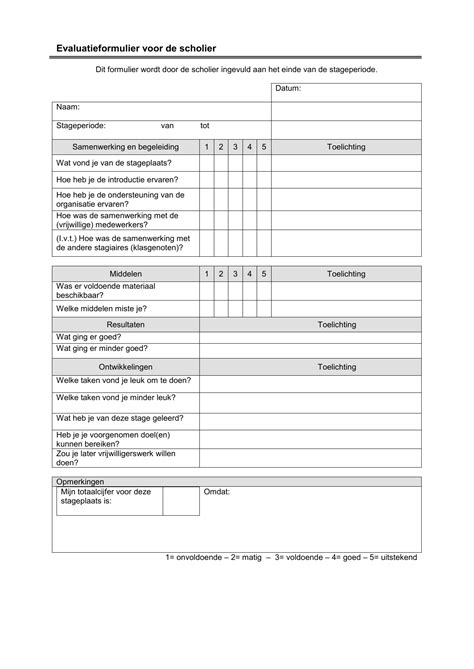 Voorbeeld Formulier En