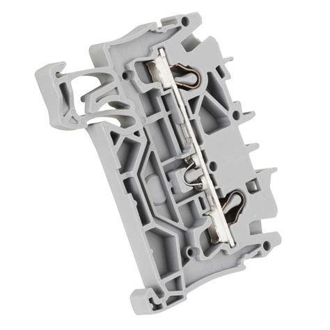 Wago 2.5mm Standard DIN Rail Terminal Grey (2002-1201) | CEF