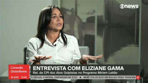 M Riam Leit O Entrevista A Senadora Eliziane Gama Psd Ma Nesta Quarta