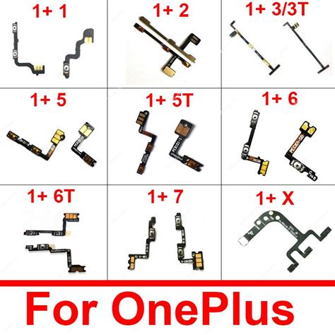 Volume Power Flex Cable For OnePlus 1 X 1 2 3 3T 5 5T 6 6T