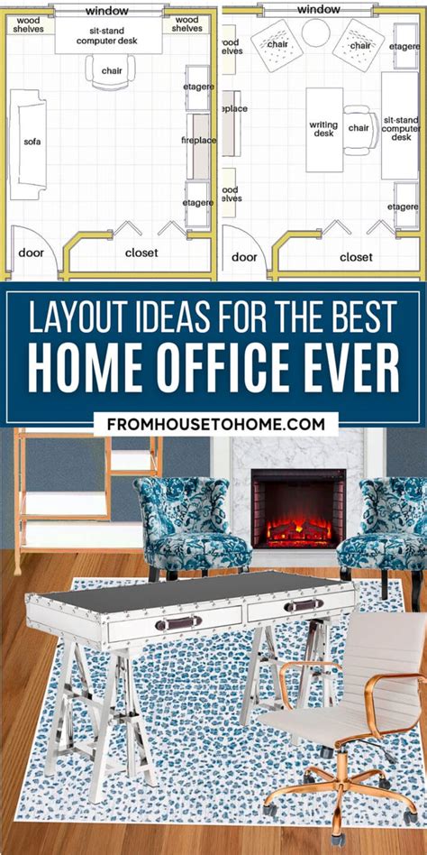 Home Office Layout Ideas - From House To Home