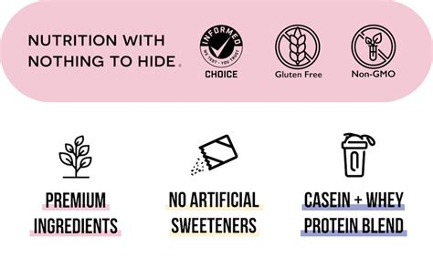 Amazon NAKED Strawberry Mass 1 500 Calories 50G Protein Nothing Artificial Strawberry