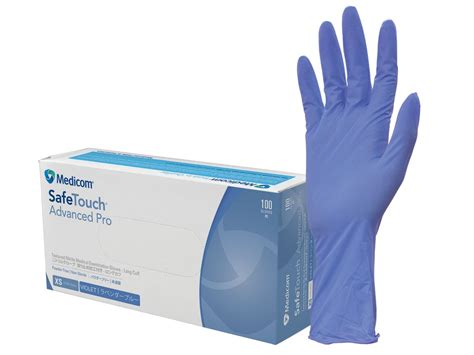 SafeTouch Advanced Pro - Nitrile Extended Cuff Gloves | Medicom Australia