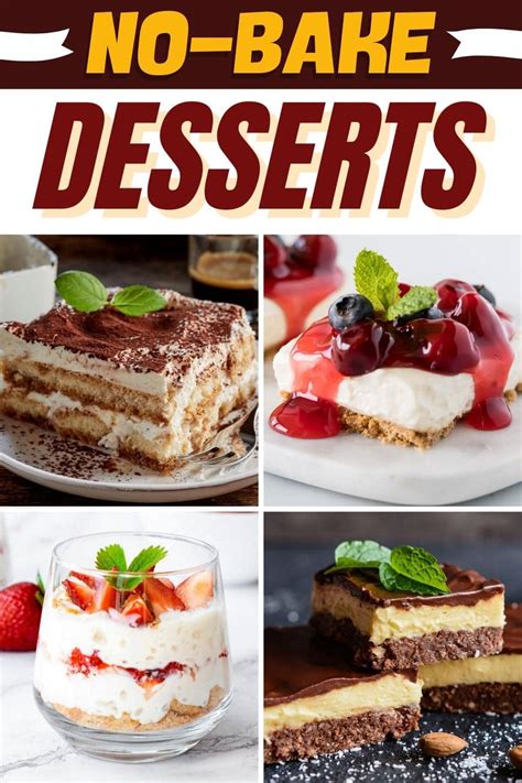 30 Easy No Bake Desserts Insanely Good