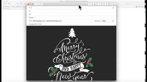 Christmas card email templates free - deltabold