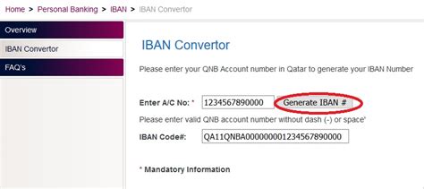 Iban To Account Number