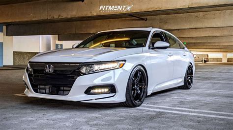 Nearly Flush 2020 Honda Accord With 19x9 5 Gram Lights 57cr And Falken Fk510 255 35 On Coilovers