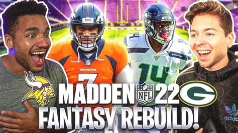 Fantasy Draft Rebuild Vs Tdpresents Madden Franchise Mode Youtube