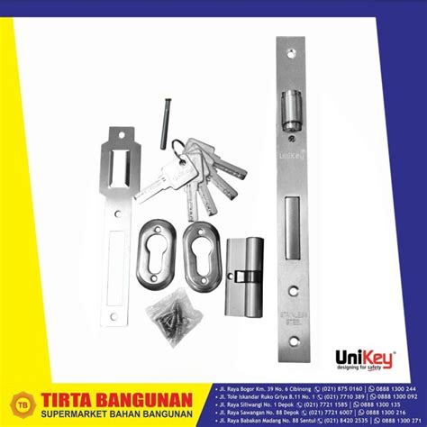 Jual Pintu Unikey Rl Cyl Roller Lockcase Cylinder Sss Body