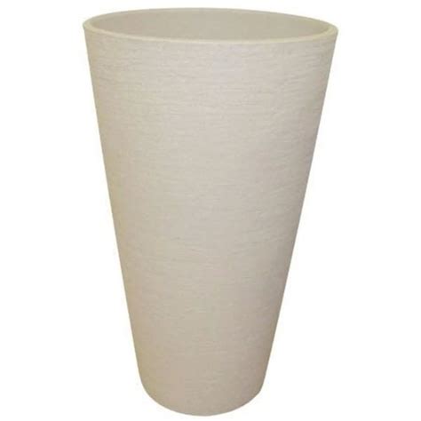 Vaso Europa Cônico 45Cm Cimento Japi MadeiraMadeira