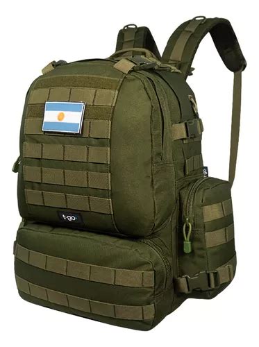 Mochila T Ctica T Go Litros Tela Cordura D Sistema Molle Varios