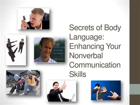 Ppt Body Language And Nonverbal Communication Powerpoint Presentation