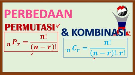 PERBEDAAN PERMUTASI DAN KOMBINASI SERI SEKOLAH YouTube