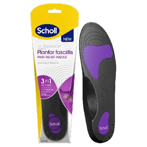 Scholl Plantar Fasciitis Pain Relief Insoles