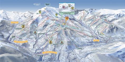 Saint Gervais Ski Resort Piste Maps