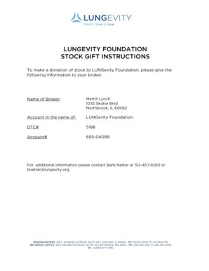 Fillable Online Lungevity This Form Lungevity Foundation Lungevity