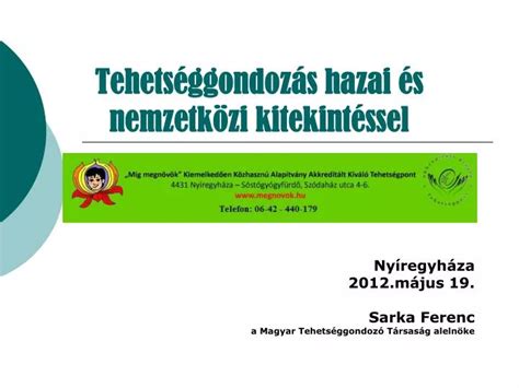 Ppt Tehets Ggondoz S Hazai S Nemzetk Zi Kitekint Ssel Powerpoint