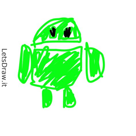 How to draw Android / m758pdibb.png / LetsDrawIt