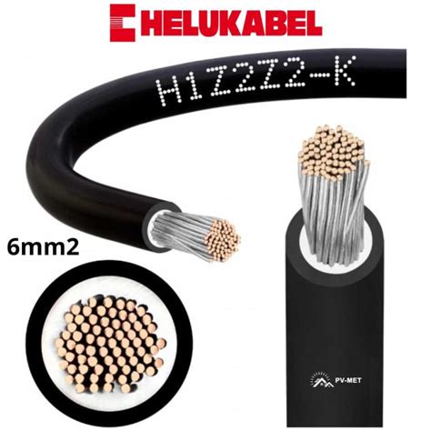 Helukabel Mm Kabel Solarny Czarny H Z Z K