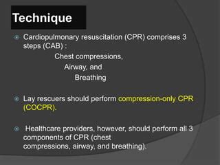 Cardiopulmonary resuscitation (cpr) | PPT