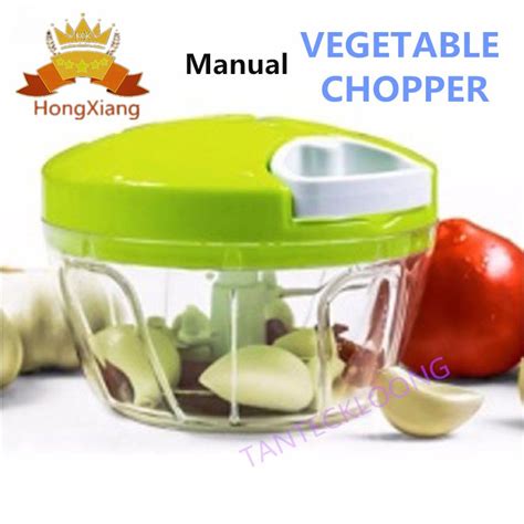 Manual Speedy Chopper Fruit Vegetable Crusher Onion Cutter Shopee