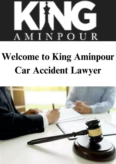 Ppt Car Accident With Uber King Aminpour Car Accident Lawyer