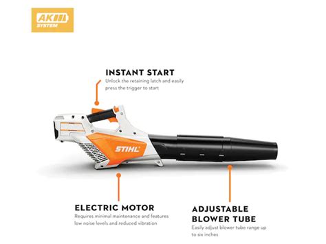 New Stihl BGA 57 W AK 20 Battery AL 101 Charger Power Equipment In