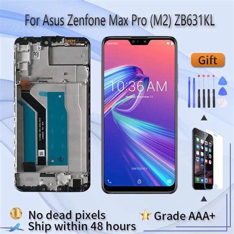 Lcd Para Asus Zenfone Max Pro M Zb Kl Substitui O Da Tela Zb Kl