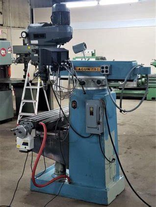 Republic Lagun FTV2 Vertical Milling Machine W Rebuilt Head PF And