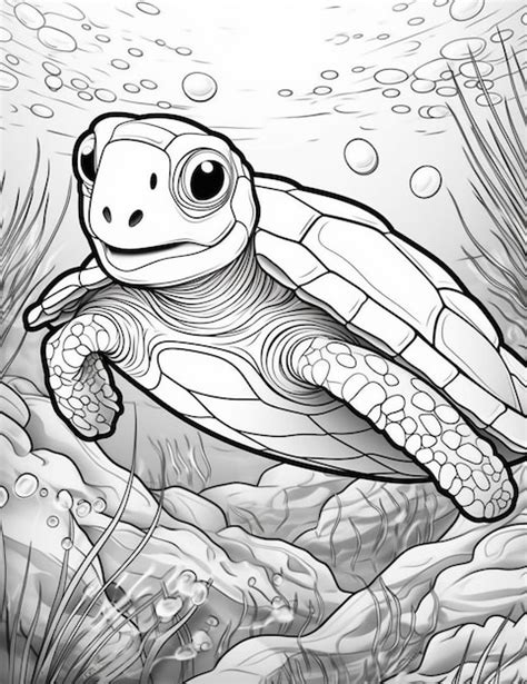 Coloring pages of sea turtles free printable sea turtle coloring pages ...