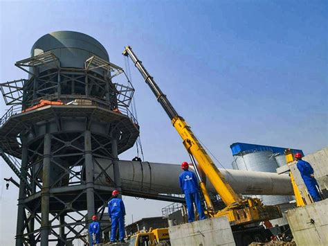 800 Ton Per Day Active Lime Rotary Kiln Production Line Lime Plant