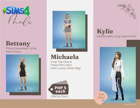 Sims 4 Fashion Mods 1st Collection Pcmac Video Gaming Video