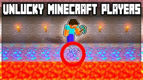 Minecraft Most Unluckiest Moments Gamer Clips 1 Youtube