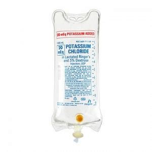 Potassium Chloride In Lactated Ringer S And Dextrose Medline