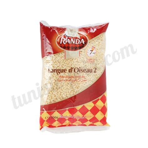 Langue Doiseau N°2 Randa 500g Tunisie