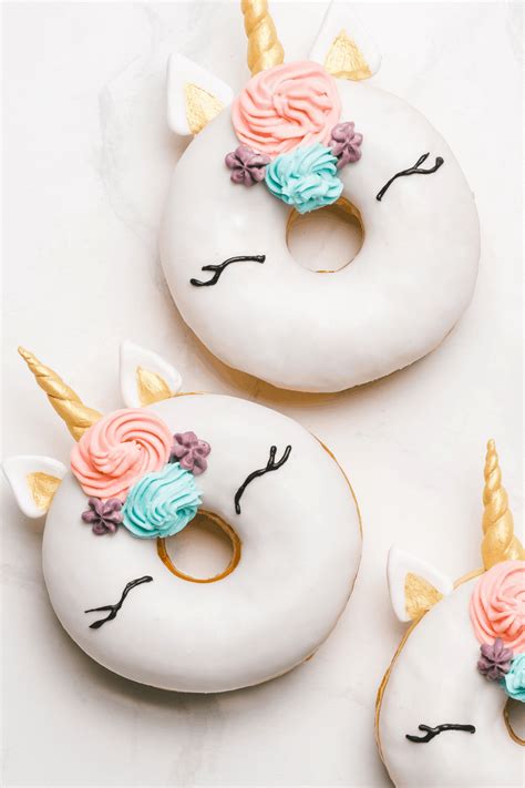 Delicious And Fun Unicorn Donuts Recipe Unicorn Donuts Unicorn