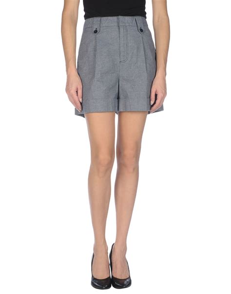 Marc By Marc Jacobs Formal Bermuda Shorts In Blue Dark Blue Lyst