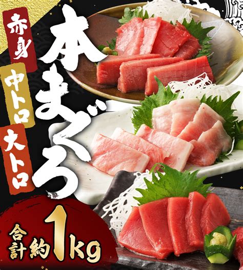 【楽天市場】【ふるさと納税】 長崎県産 本マグロ3種盛り「大トロ・中トロ・赤身」約10kg【大村湾漁業協同組合】：長崎県時津町