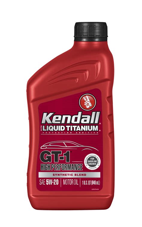 Buy Kendall Synthetic Blend 5W20 Motor Oil - 12/1 Qts. Case Online ...