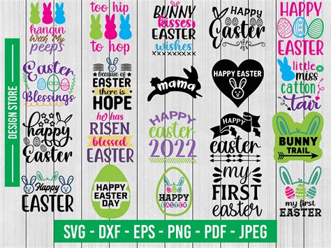 Easter Bundle Svg Design Easter Svg Graphic By Craftvillage · Creative Fabrica