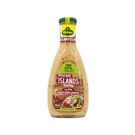 Sauce Salade Thousand Islands Dressing 250ml Kühne Savey