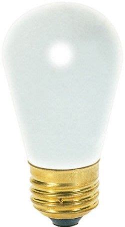 Satco S Model S F Incandescent Bulb Frost Finish Watts